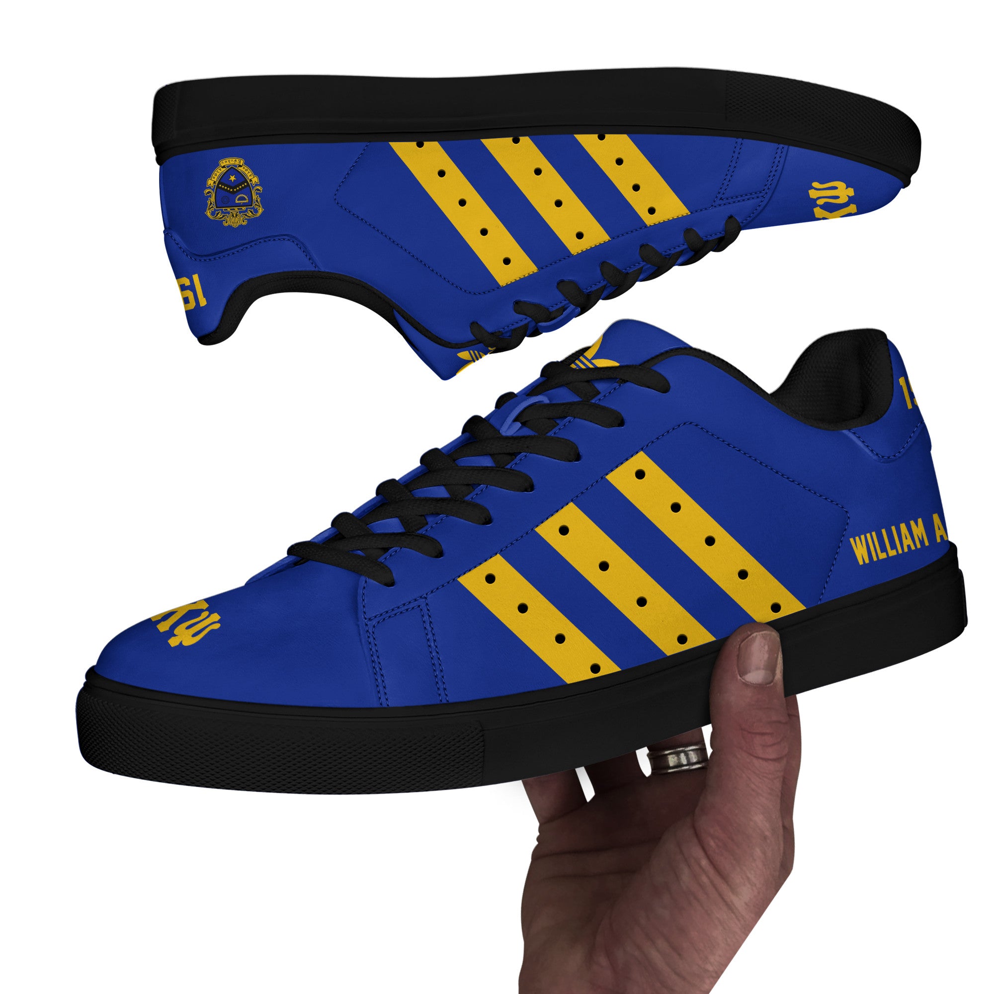 (Personalized) Kappa Kappa Psi Band Fraternity Genuine Leather Shoes