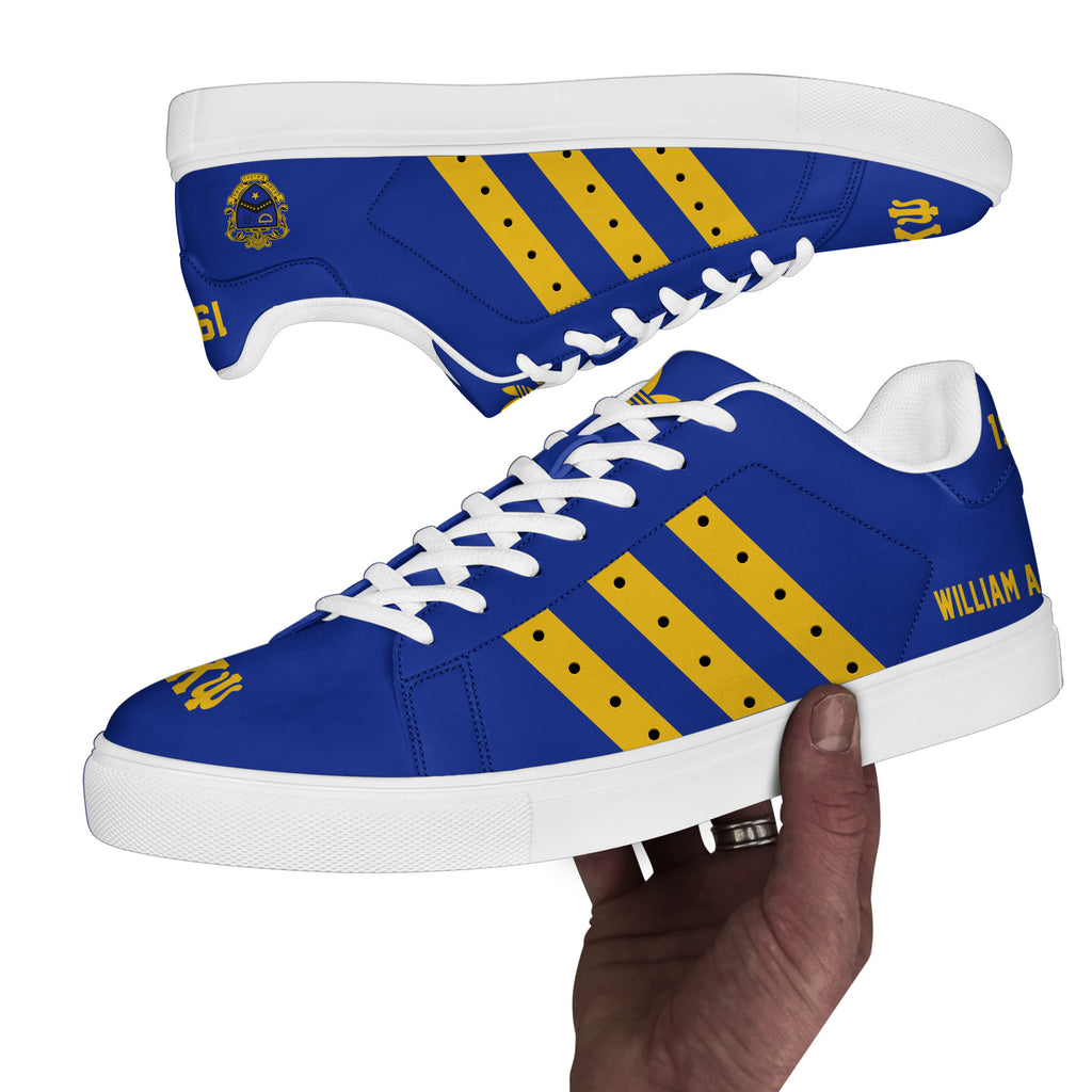 (Personalized) Kappa Kappa Psi Band Fraternity Genuine Leather Shoes