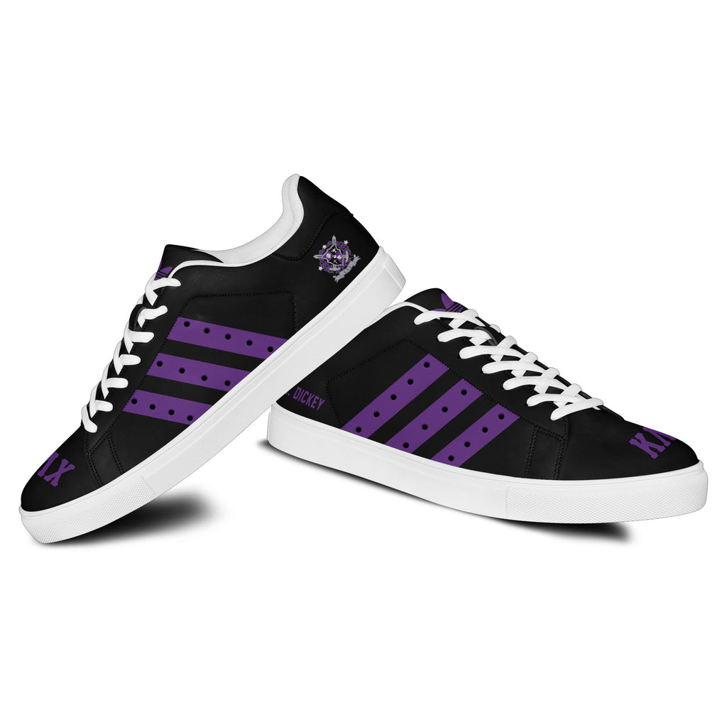 (Personalized) Kappa Lambda Chi Military Fraternity Genuine Leather Shoes