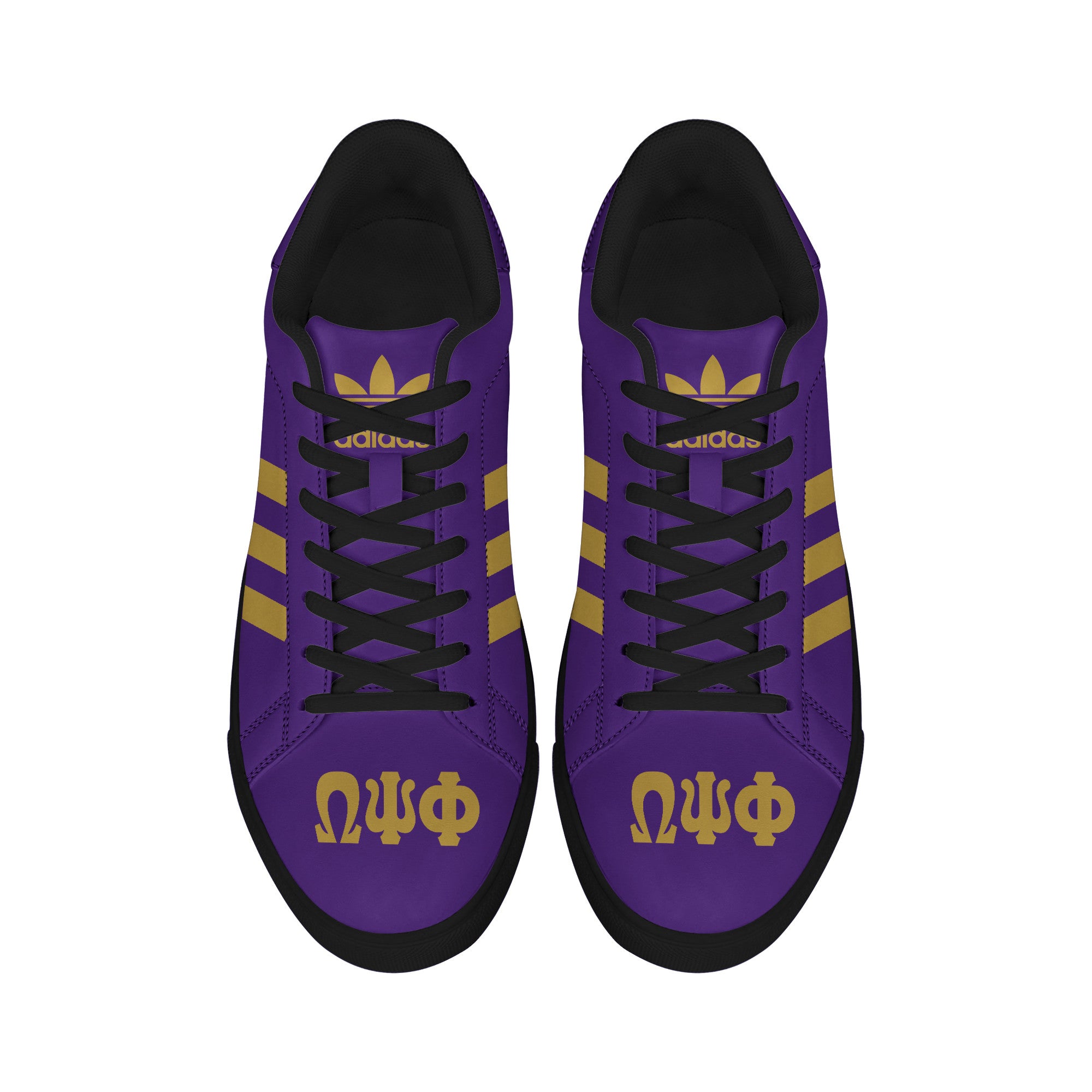 (Personalized) Omega Psi Phi Fraternity Genuine Leather Shoes