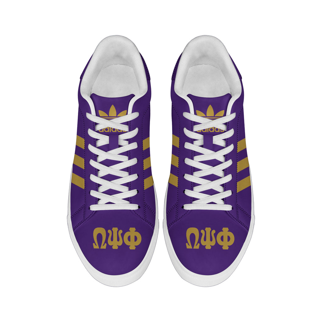 (Personalized) Omega Psi Phi Fraternity Genuine Leather Shoes