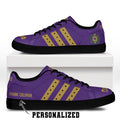 (Personalized) Omega Psi Phi Fraternity Genuine Leather Shoes