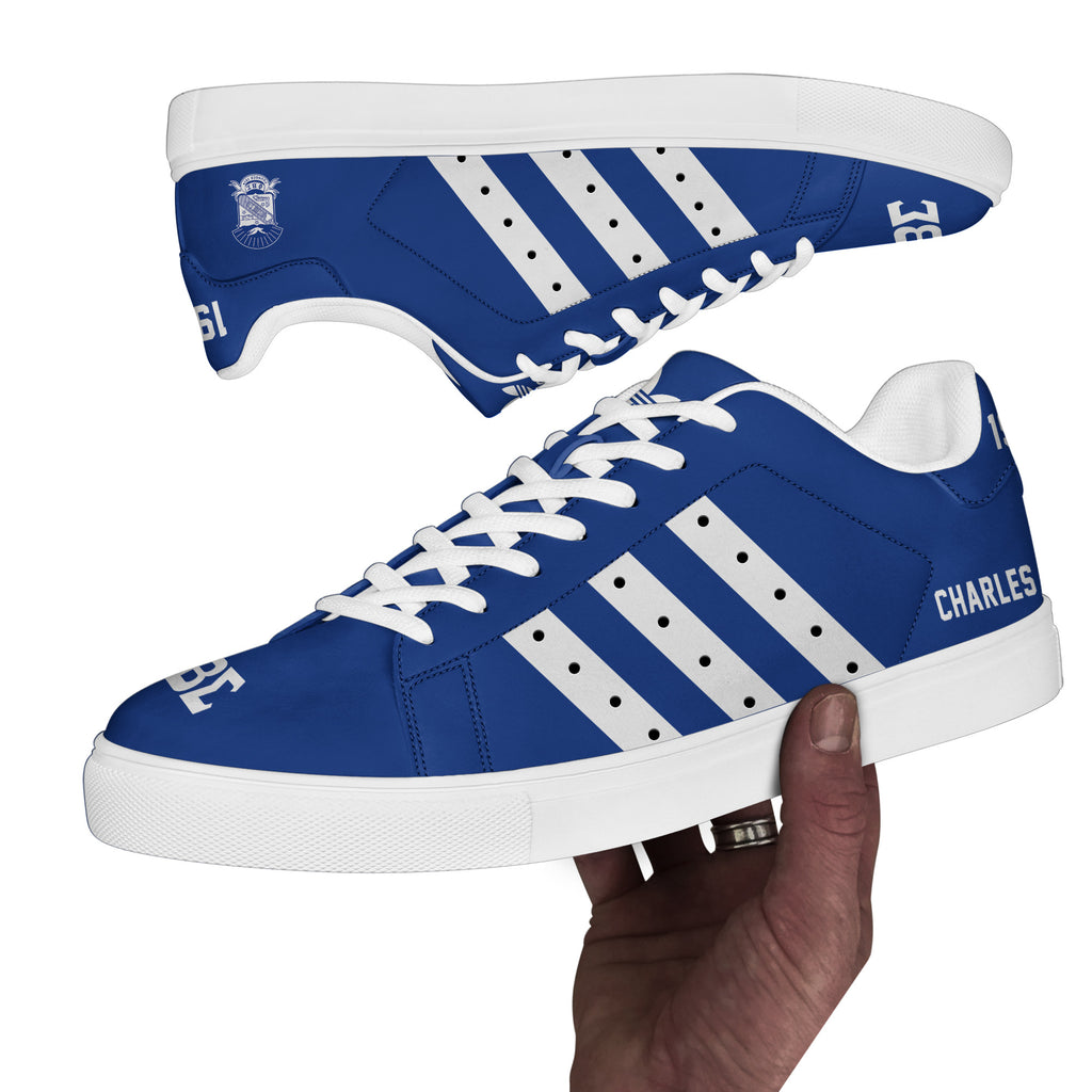 (Personalized) Phi Beta Sigma Fraternity Genuine Leather Shoes