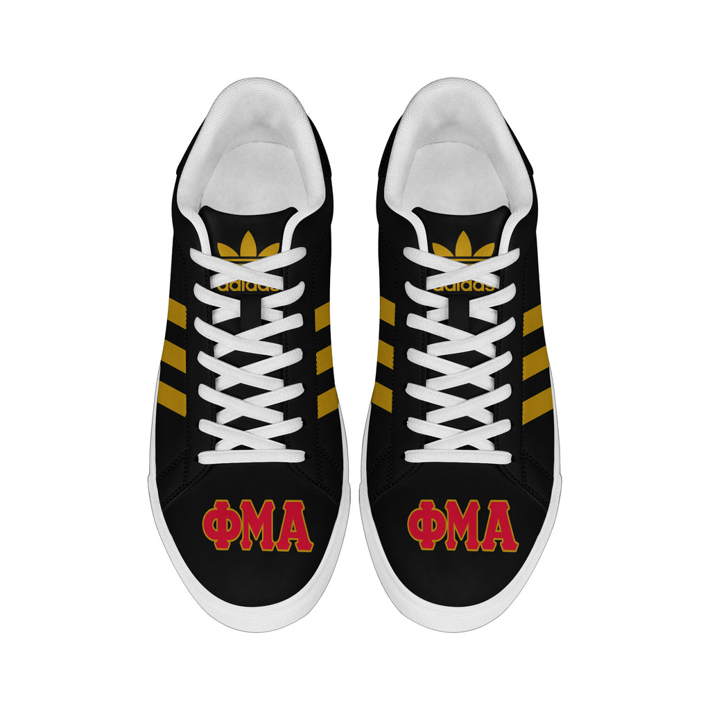 (Personalized) Phi Mu Alpha Sinfonia Genuine Leather Shoes