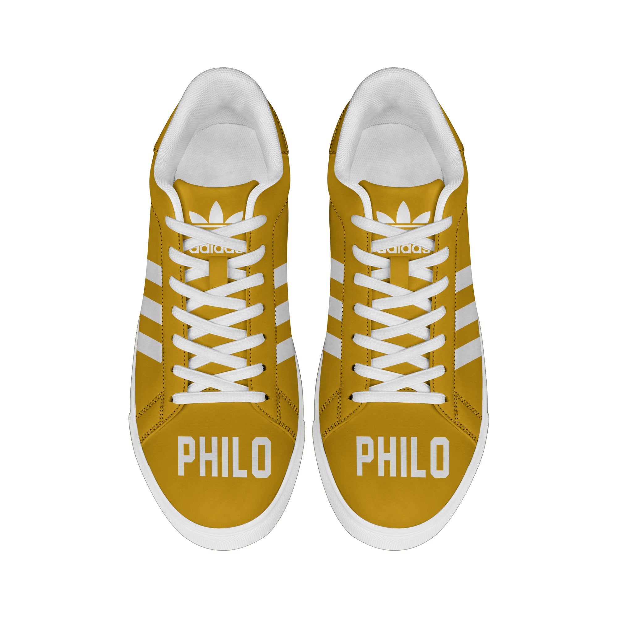 (Personalized) Philo Affiliate Sorority Genuine Leather Shoes