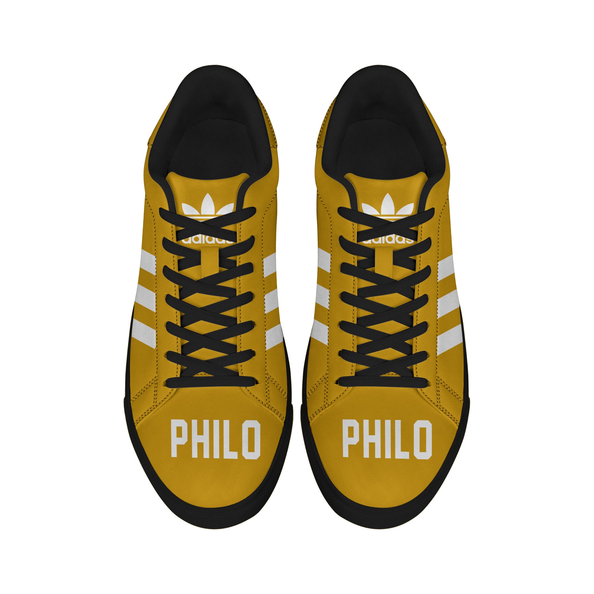 (Personalized) Philo Affiliate Sorority Genuine Leather Shoes