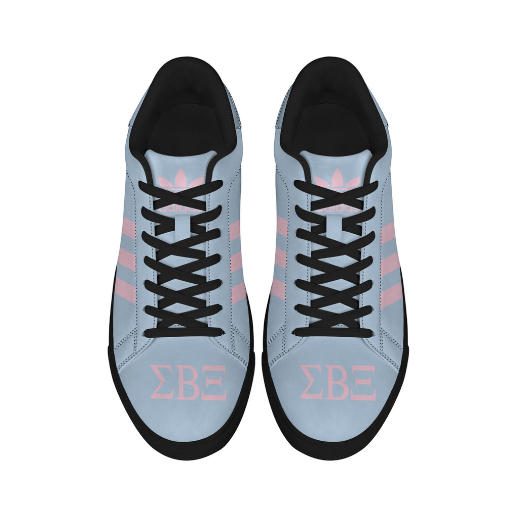 (Personalized) Sigma Beta Xi Sorority Genuine Leather Shoes