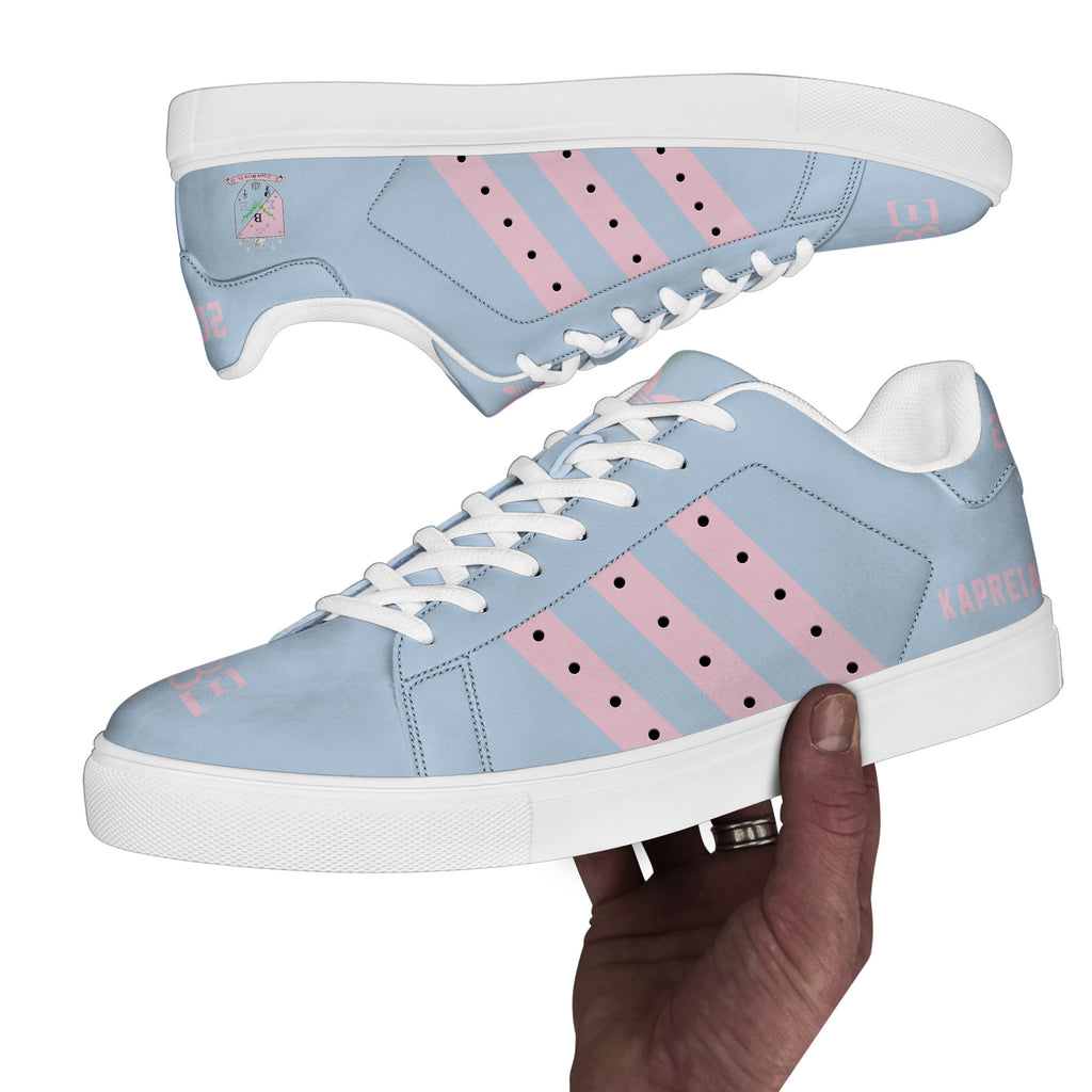 (Personalized) Sigma Beta Xi Sorority Genuine Leather Shoes