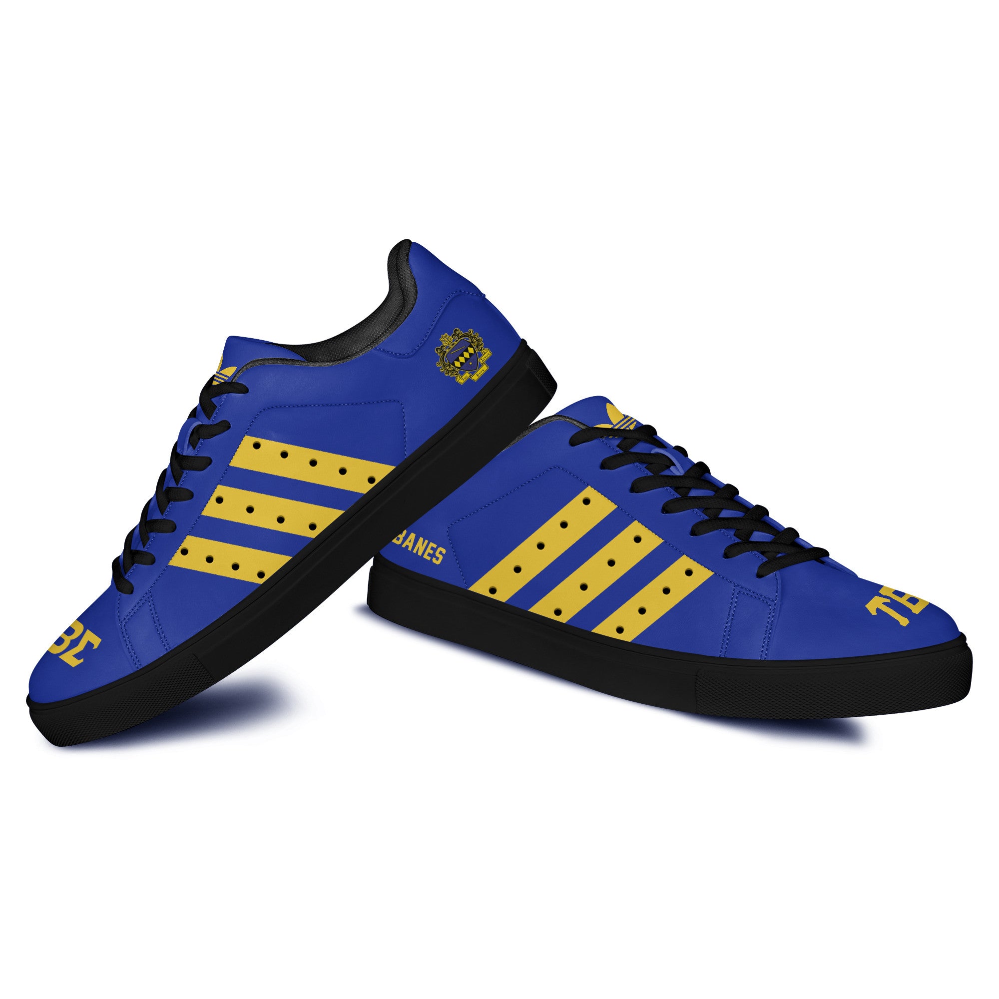 (Personalized) Tau Beta Sigma Band Sorority Genuine Leather Shoes