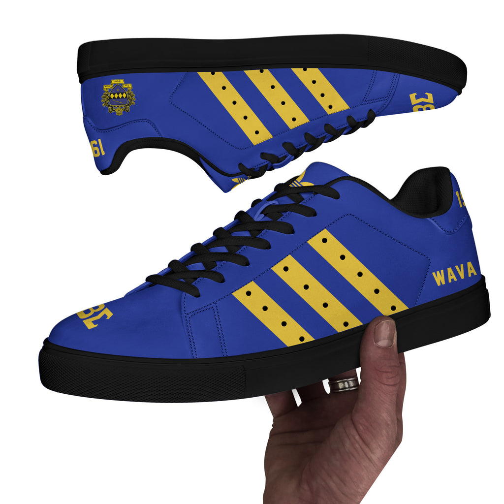 (Personalized) Tau Beta Sigma Band Sorority Genuine Leather Shoes