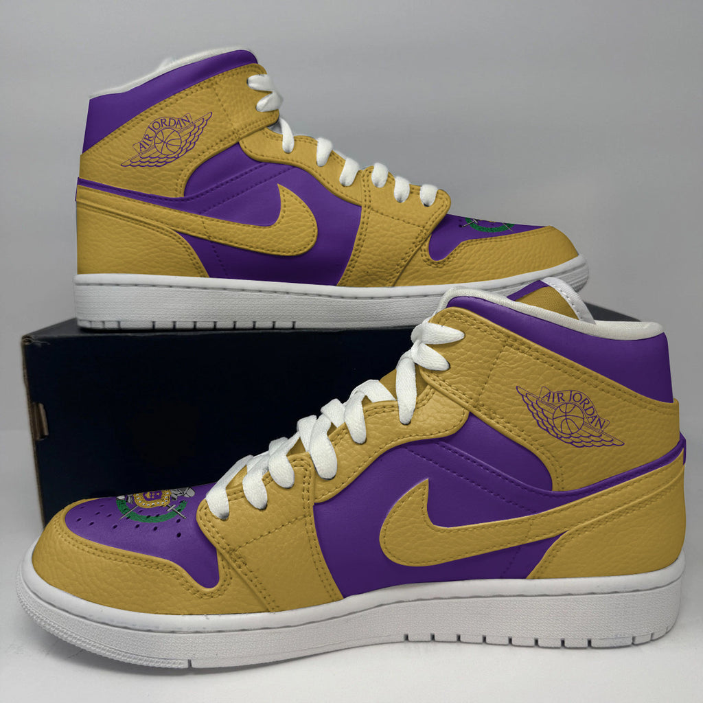 (Personalized) Omega Psi Phi Fraternity x Nike Air Jordan 1