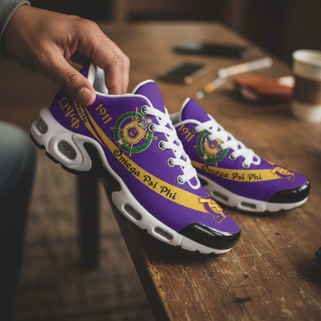 AfricaZone Shoes - Omega Psi Phi Cushion Sports Shoes A31