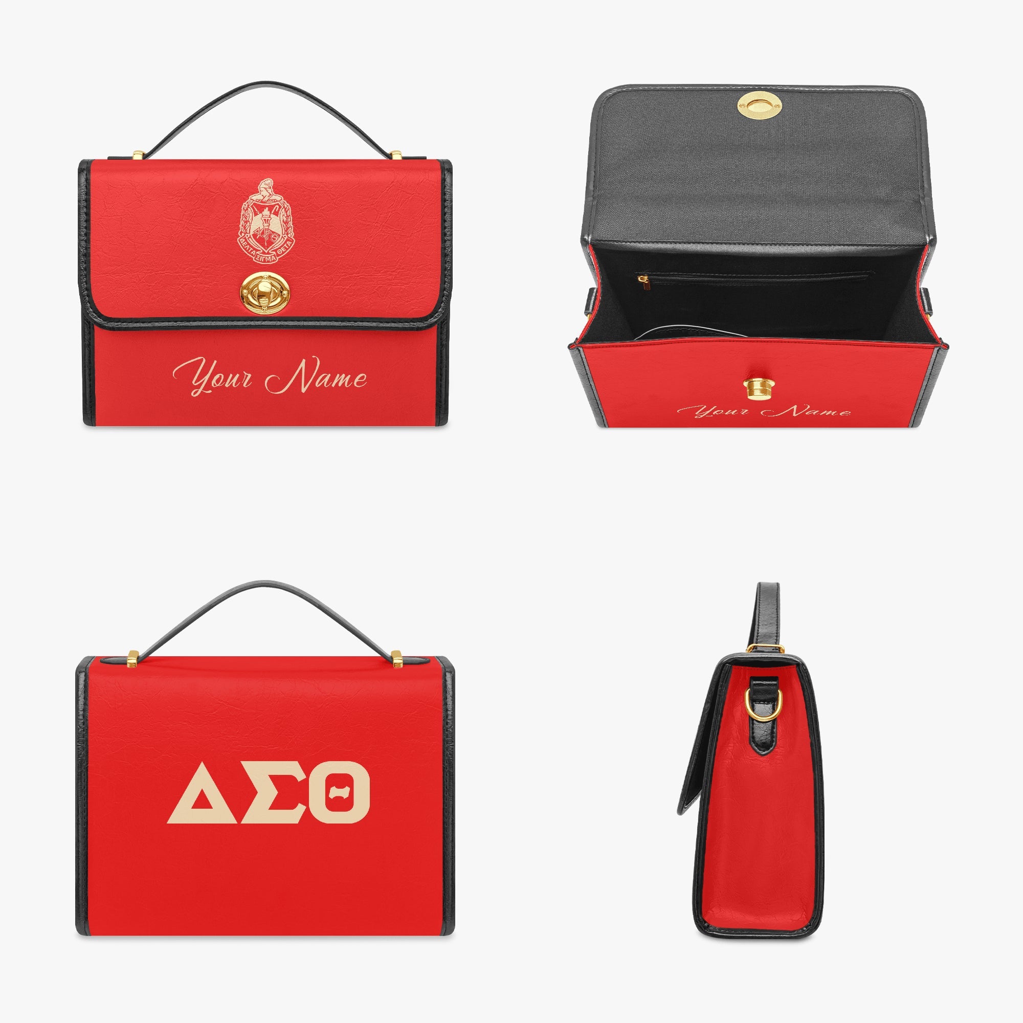 (Personalized) Deltas 1913 Sisterhood Crossbody Bag