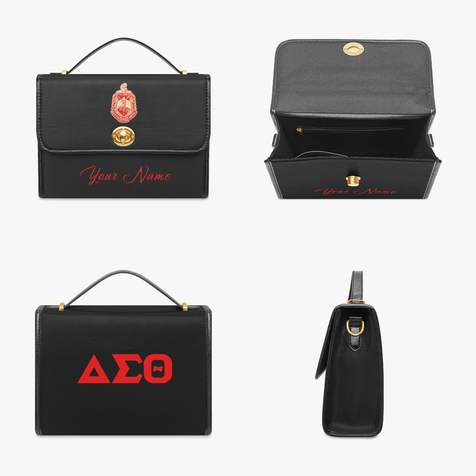 (Personalized) Deltas 1913 Sisterhood Crossbody Bag