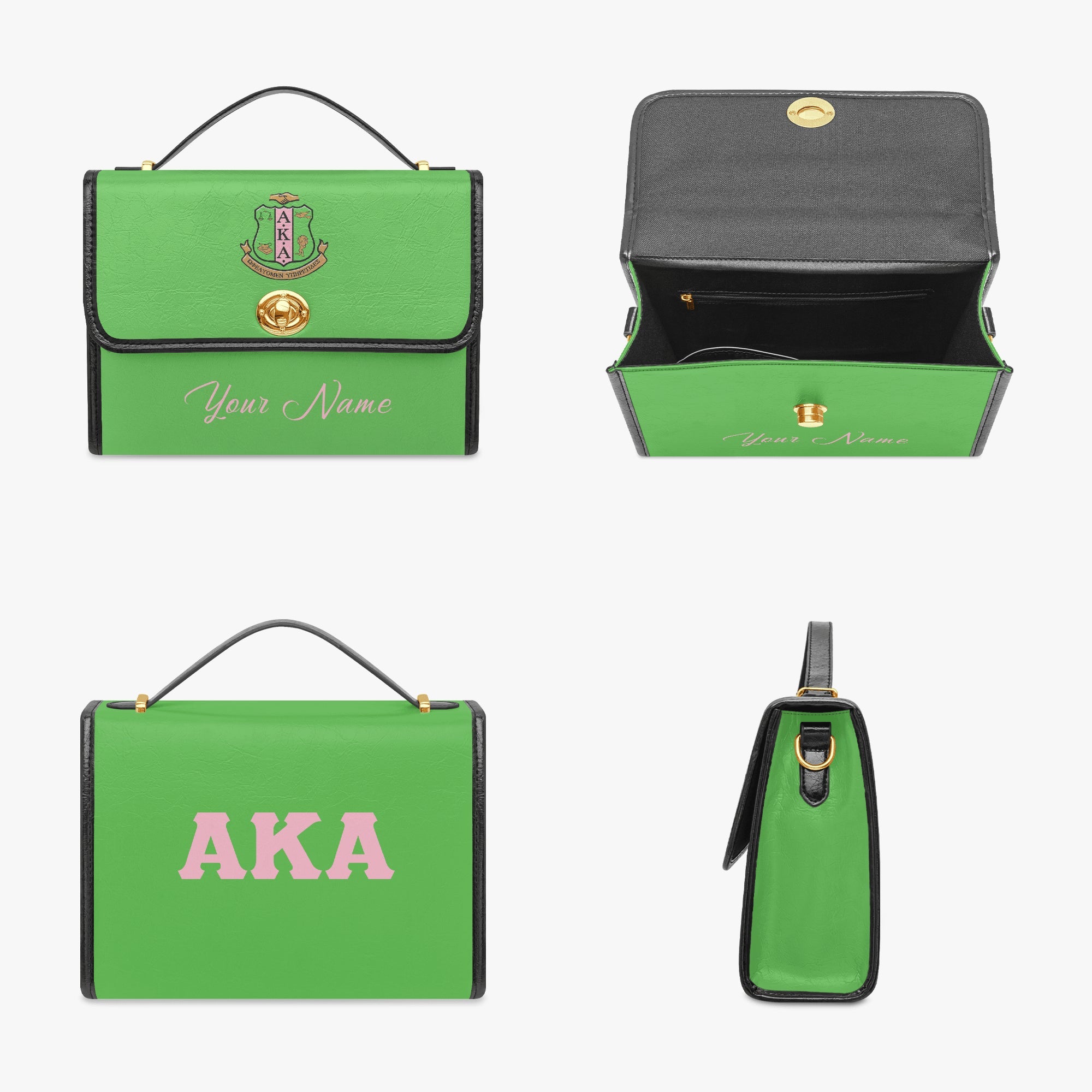 (Personalized) AKA Ivies 1908 Sisterhood Crossbody Bag