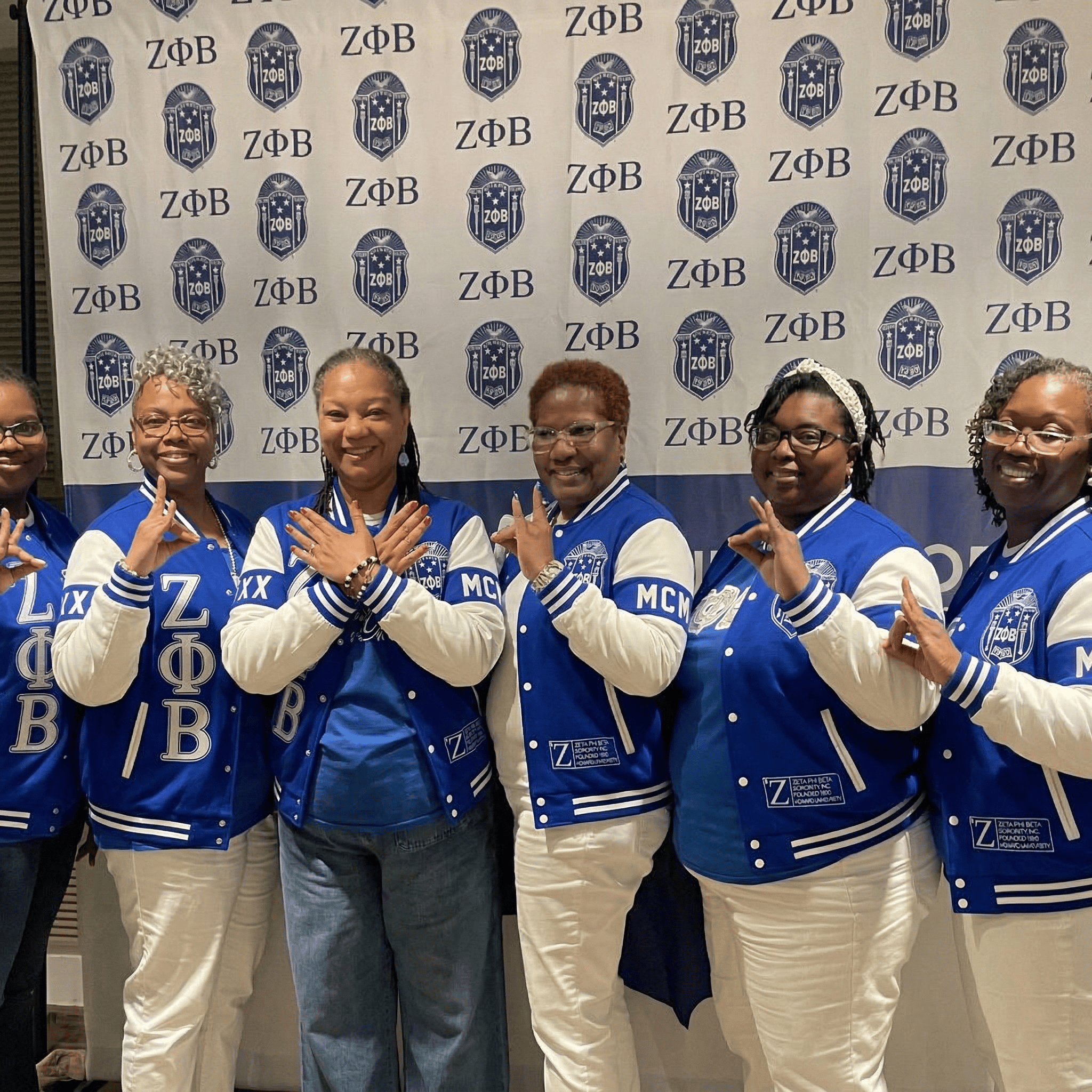 Africa Zone Jacket - MCM Zeta Phi Beta Baseball Jacket A31