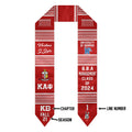 (Custom) Kappa Alpha Psi Fraternity Graduation Stole