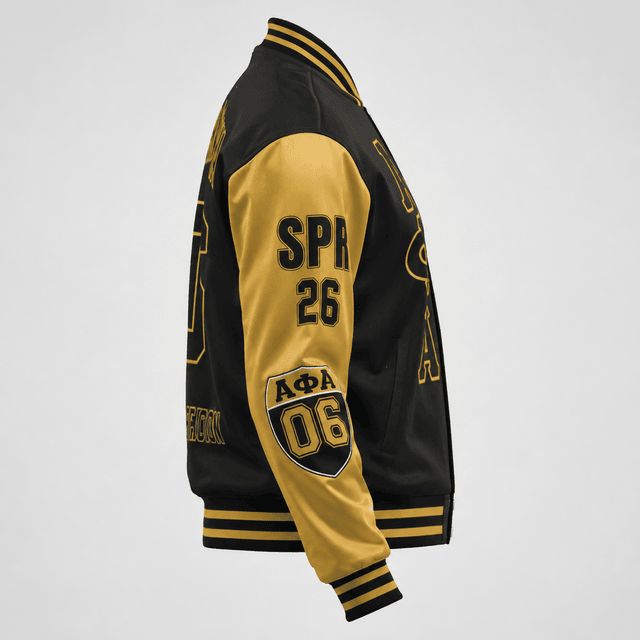 (Personalized) Alpha Phi Alpha Fraternity Varsity Jacket