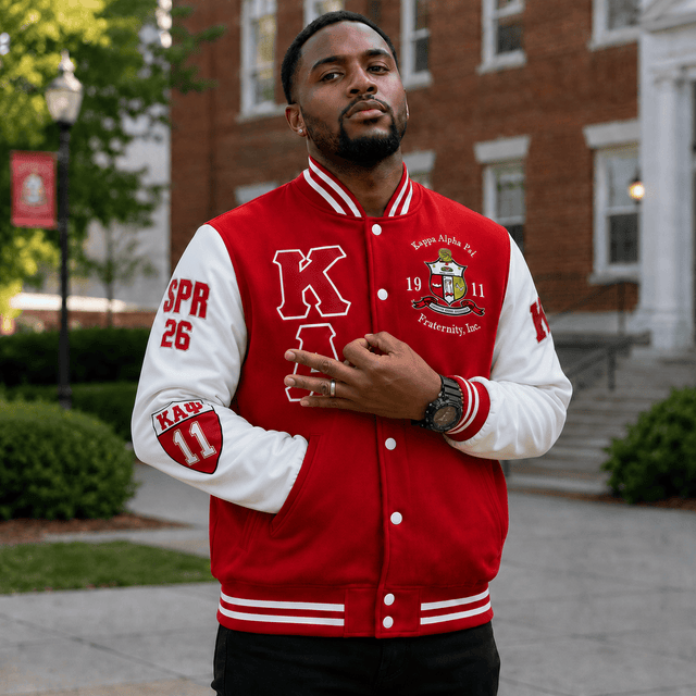 (Personalized) Kappa Alpha Psi Fraternity Varsity Jacket