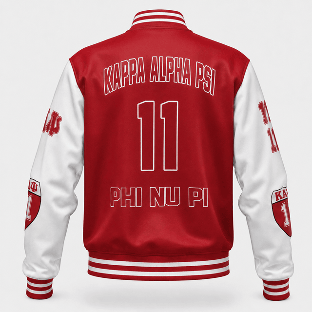 (Personalized) Kappa Alpha Psi Fraternity Varsity Jacket