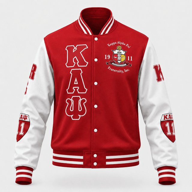 (Personalized) Kappa Alpha Psi Fraternity Varsity Jacket