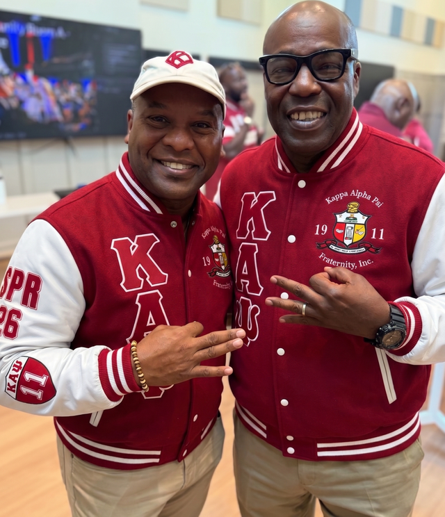 (Personalized) Kappa Alpha Psi Fraternity Varsity Jacket