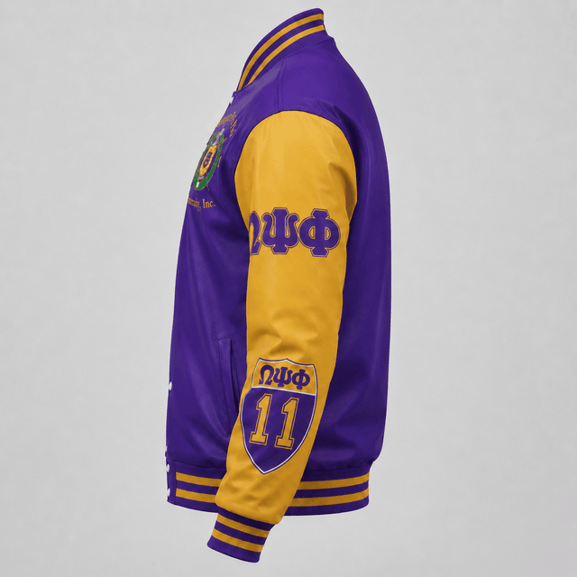 (Personalized) Omega Psi Phi Fraternity Varsity Jacket