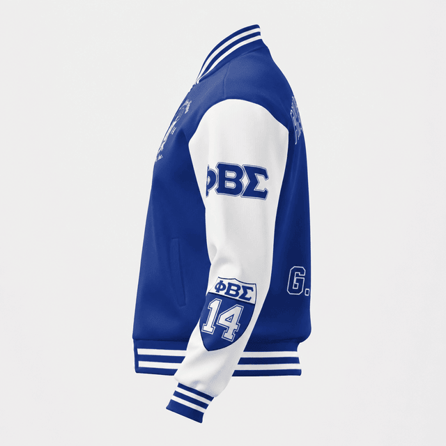 (Personalized) Phi Beta Sigma Fraternity Varsity Jacket
