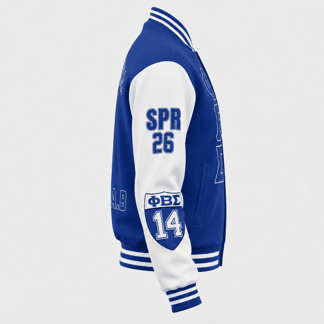 (Personalized) Phi Beta Sigma Fraternity Varsity Jacket