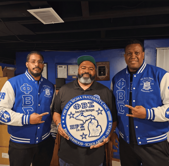 (Personalized) Phi Beta Sigma Fraternity Varsity Jacket