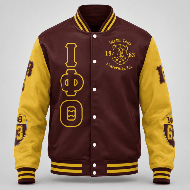 (Personalized) Iota Phi Theta Fraternity Varsity Jacket