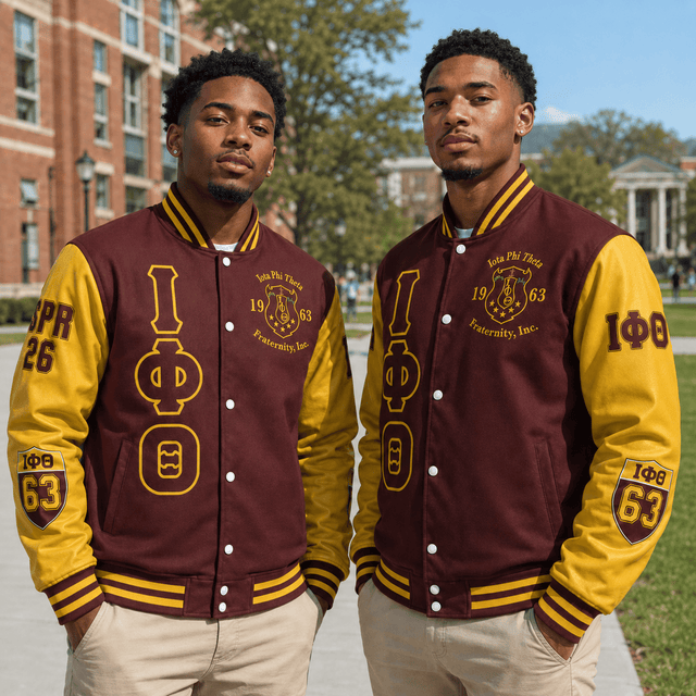 (Personalized) Iota Phi Theta Fraternity Varsity Jacket