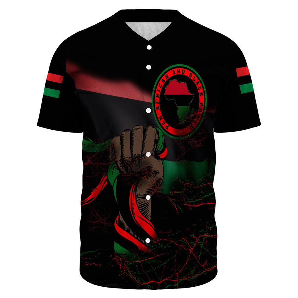 Africa Zone Baseball Jerseys - Pan Africanism And Black Power A31