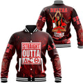 (Custom) Africa Zone Clothing - Straight Outta Delta Sigma Theta Baseball Jackets A31