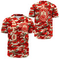 Africa Zone Clothing - Delta Sigma Theta Signature Camouflage Baseball Jersey T5