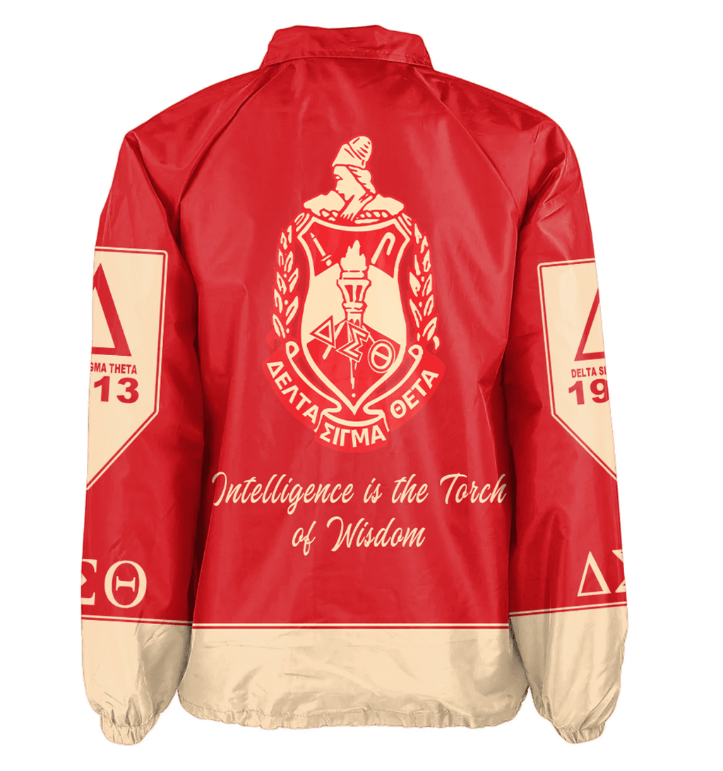 Africa Zone Jacket - Delta Sigma Theta Sorority HBCU Crossing Jacket A31