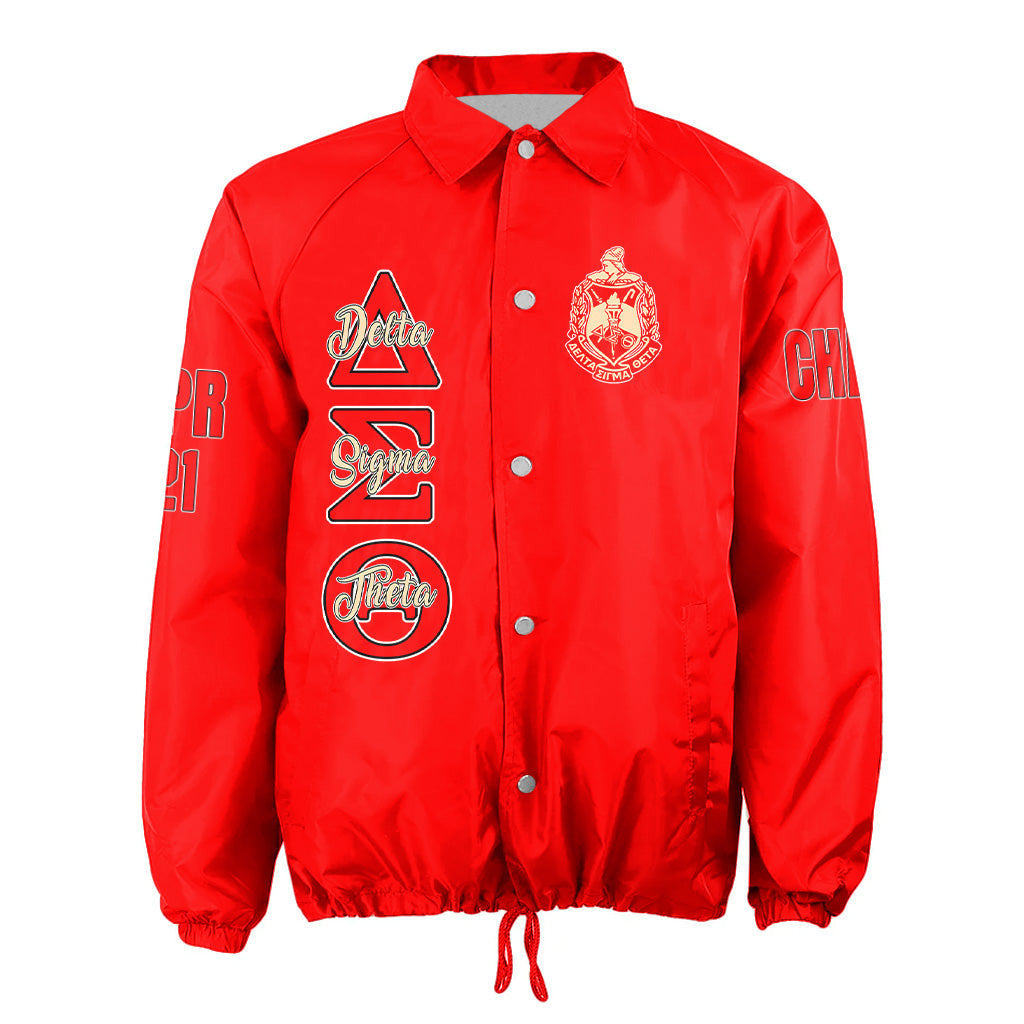 Africa Zone Jacket - Delta Sigma Theta(Red) Crossing Jacket A31