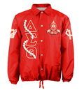 Africa Zone Jacket - Delta Sigma Theta Red Pearl Crossing Jacket A31
