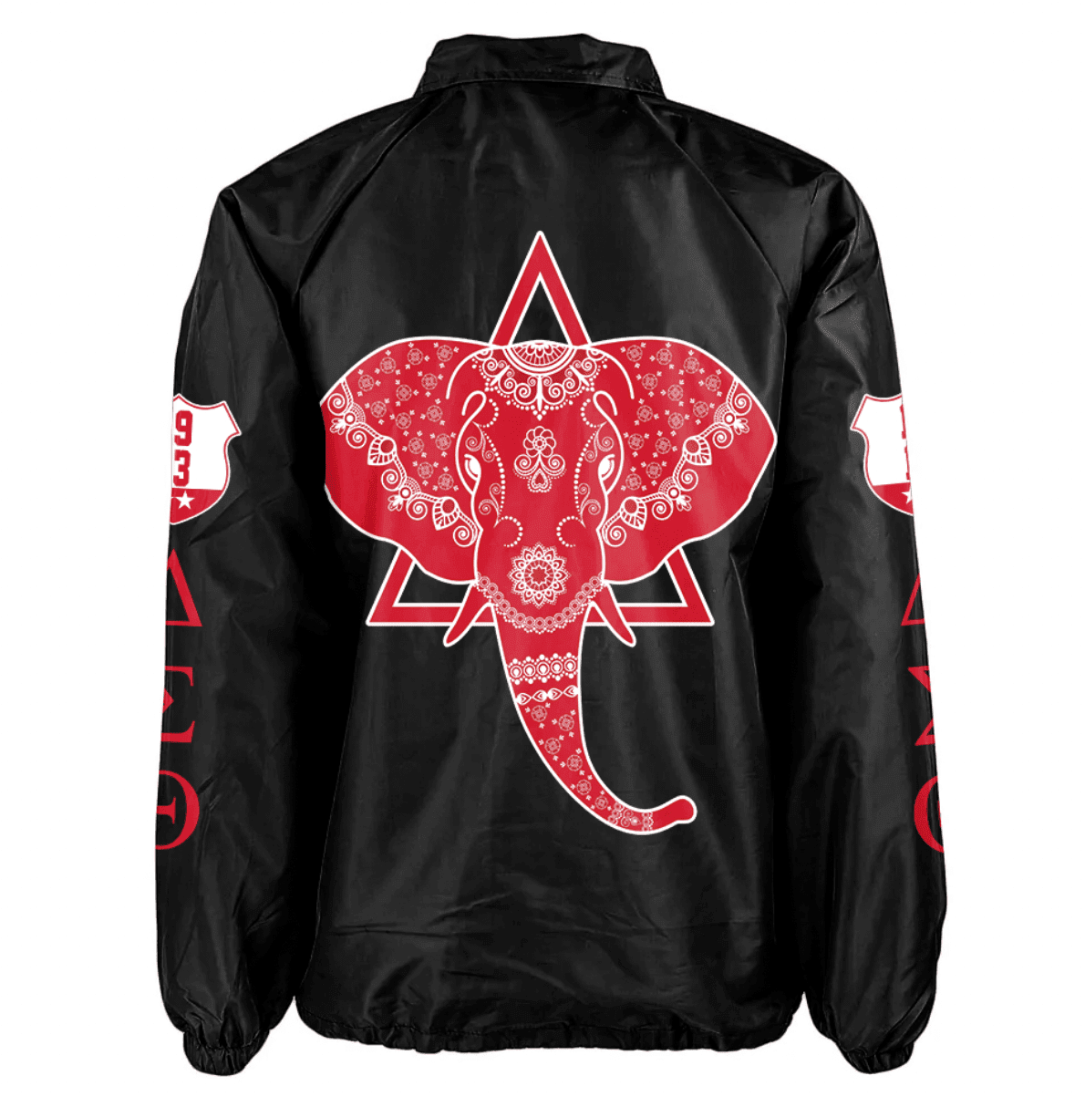 Africa Zone Jacket - Delta Sigma Theta Elephant Delta Crossing Jacket A31