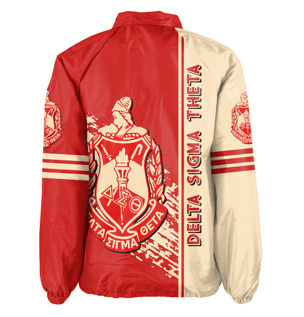 Africa Zone Jacket - Delta Sigma Theta Quarter Style Crossing Jacket A31