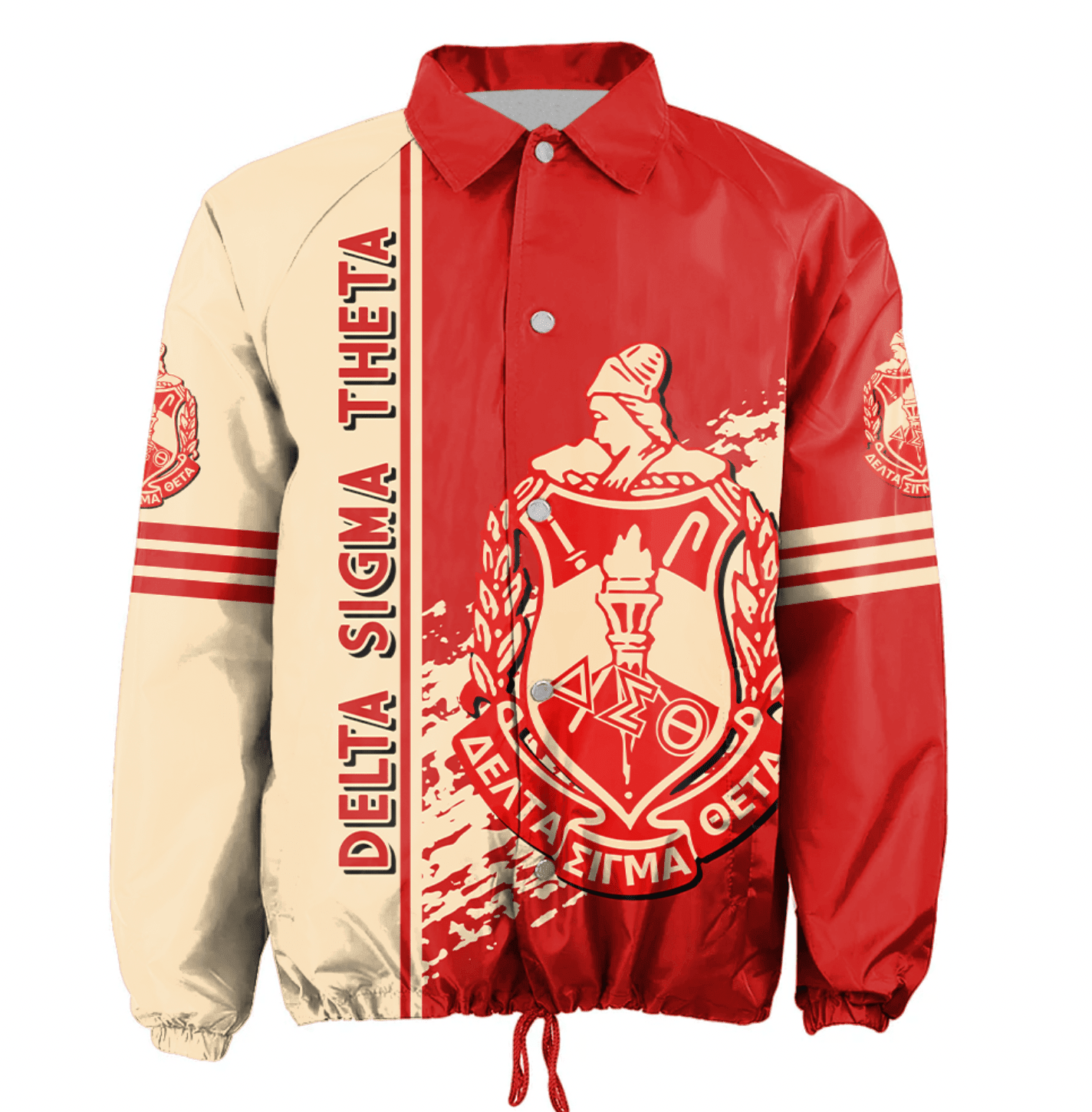 Africa Zone Jacket - Delta Sigma Theta Quarter Style Crossing Jacket A31