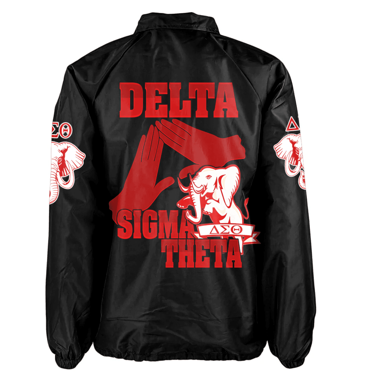 Africa Zone Jacket - Delta Sigma Theta Letter Crossing Jacket A31