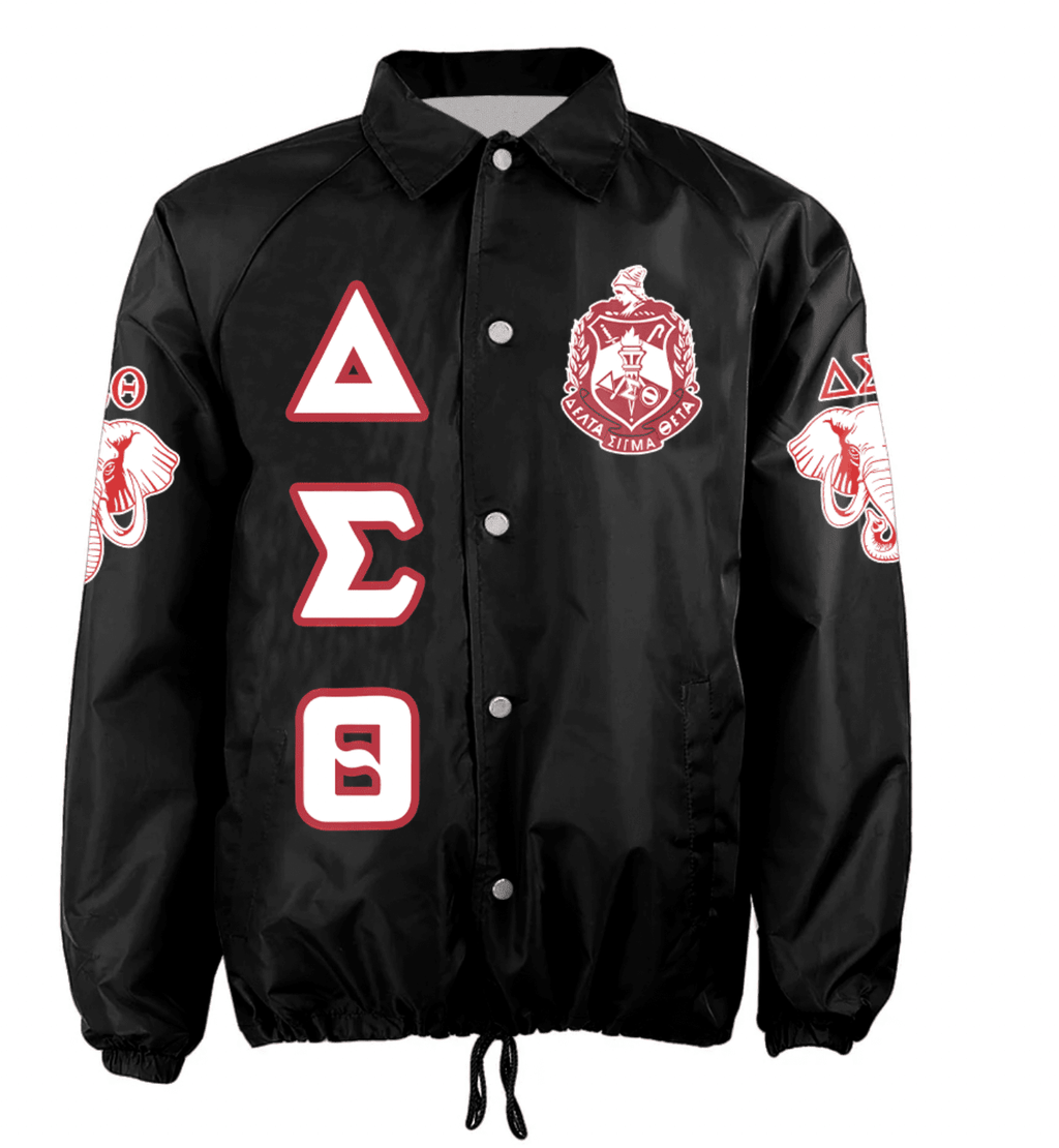 Africa Zone Jacket - Delta Sigma Theta Letter Crossing Jacket A31