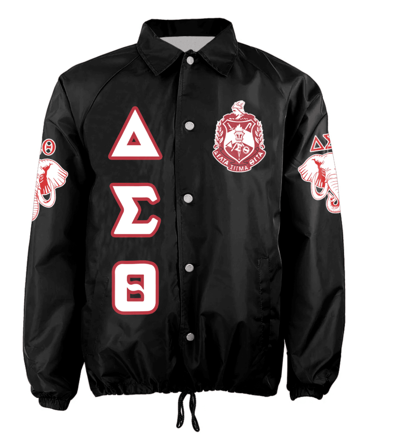 Africa Zone Jacket - Delta Sigma Theta Letter Crossing Jacket A31