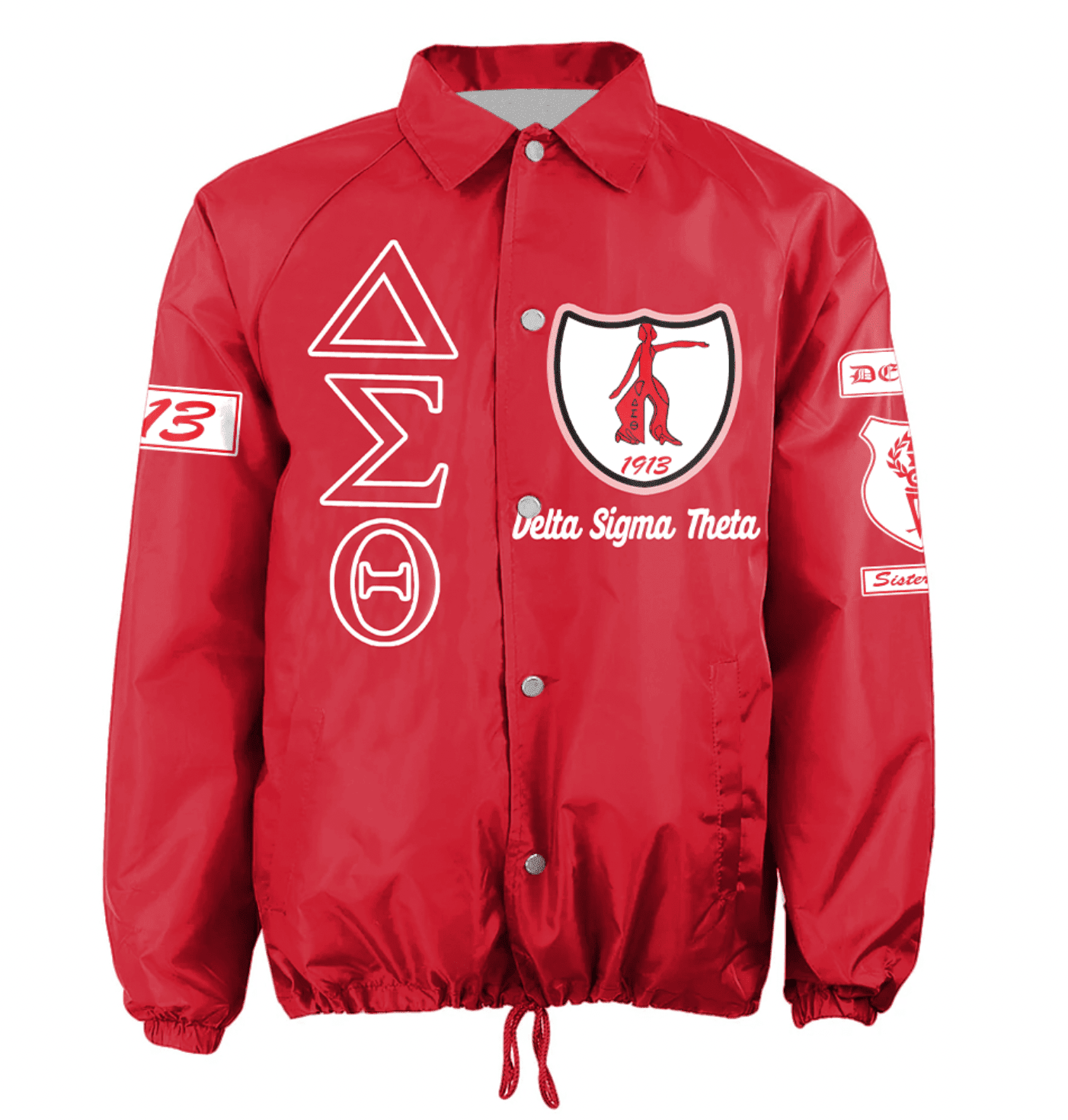 Africa Zone Jacket - Sisterhood Delta Sigma Theta Crossing Jacket A31