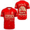 Delta Sigma Theta Black History Month Baseball Jersey A31