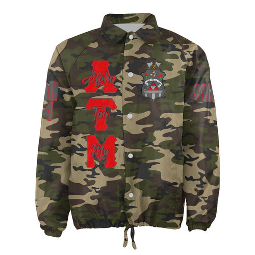(Custom) Africa Zone Jacket - Alpha Tau Mu Camouflage Crossing Jacket A31