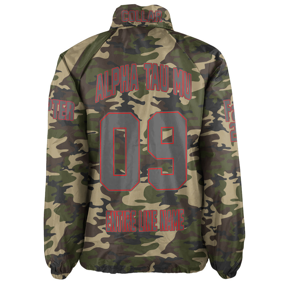 (Custom) Africa Zone Jacket - Alpha Tau Mu Camouflage Crossing Jacket A31