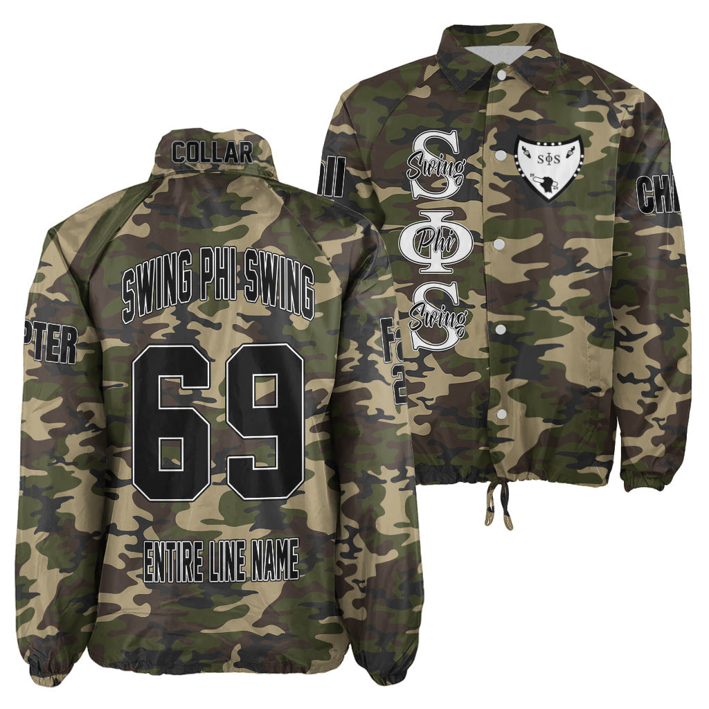 (Custom) Africa Zone Jacket - Swing Phi Swing Camouflage Crossing Jacket A31
