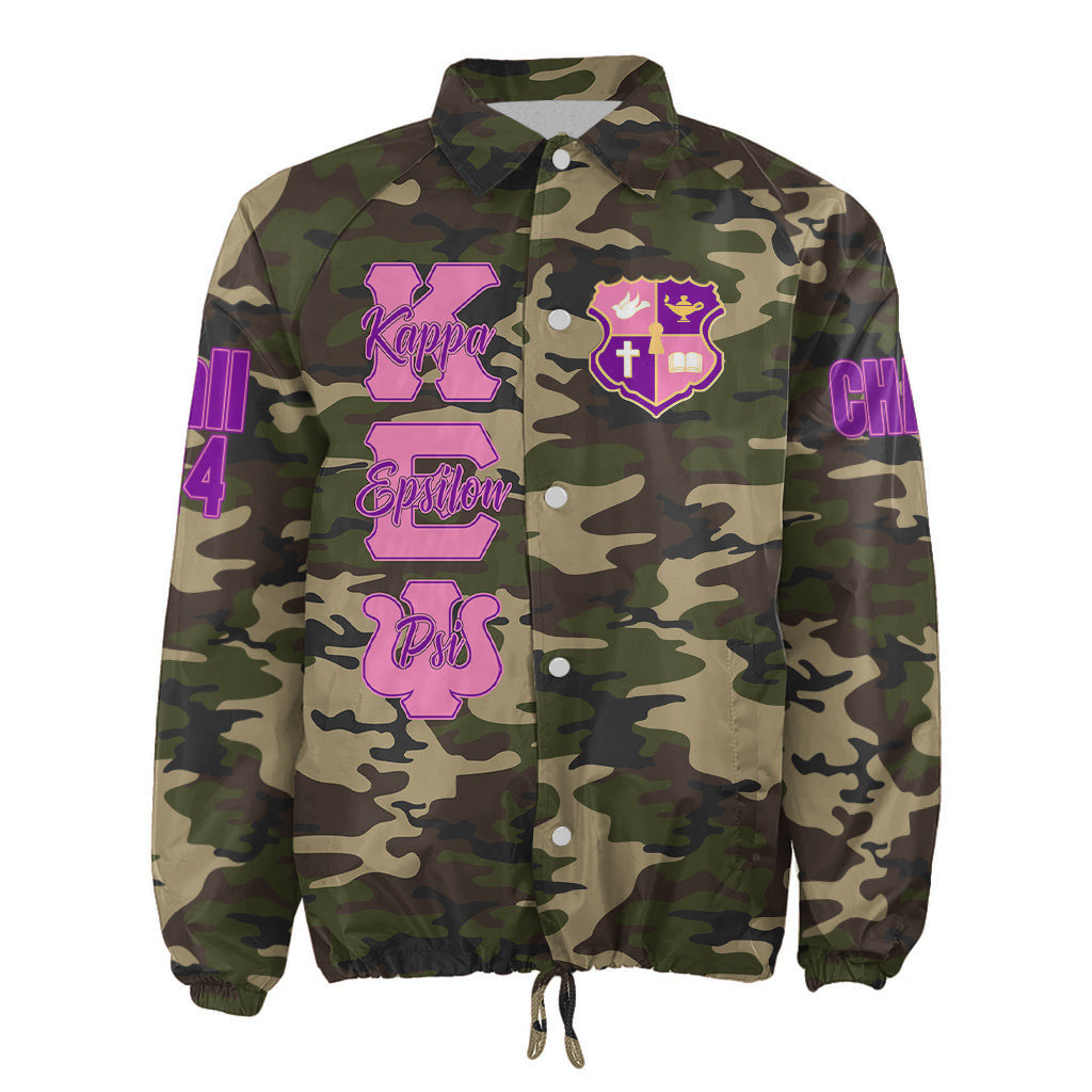 (Custom) Africa Zone Jacket - KEP Military Sorority Camouflage Crossing Jacket A31